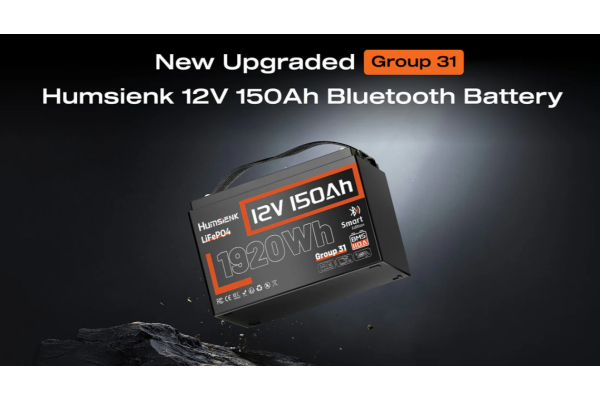 Baterie Humsienk ORIGIN 12V 150Ah LiFePO4 (Bluetooth a 110A BMS) Baterie Humsienk ORIGIN 12V 150Ah LiFePO4 (Bluetooth a 110A BMS)
